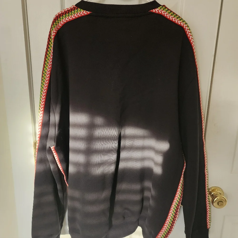 Lanvin Side Curb Crewneck Sweatshirt